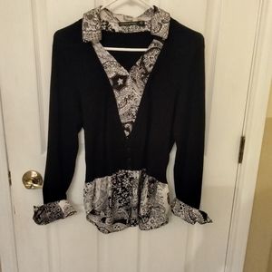 Essentials by Milano Sweater Blouse